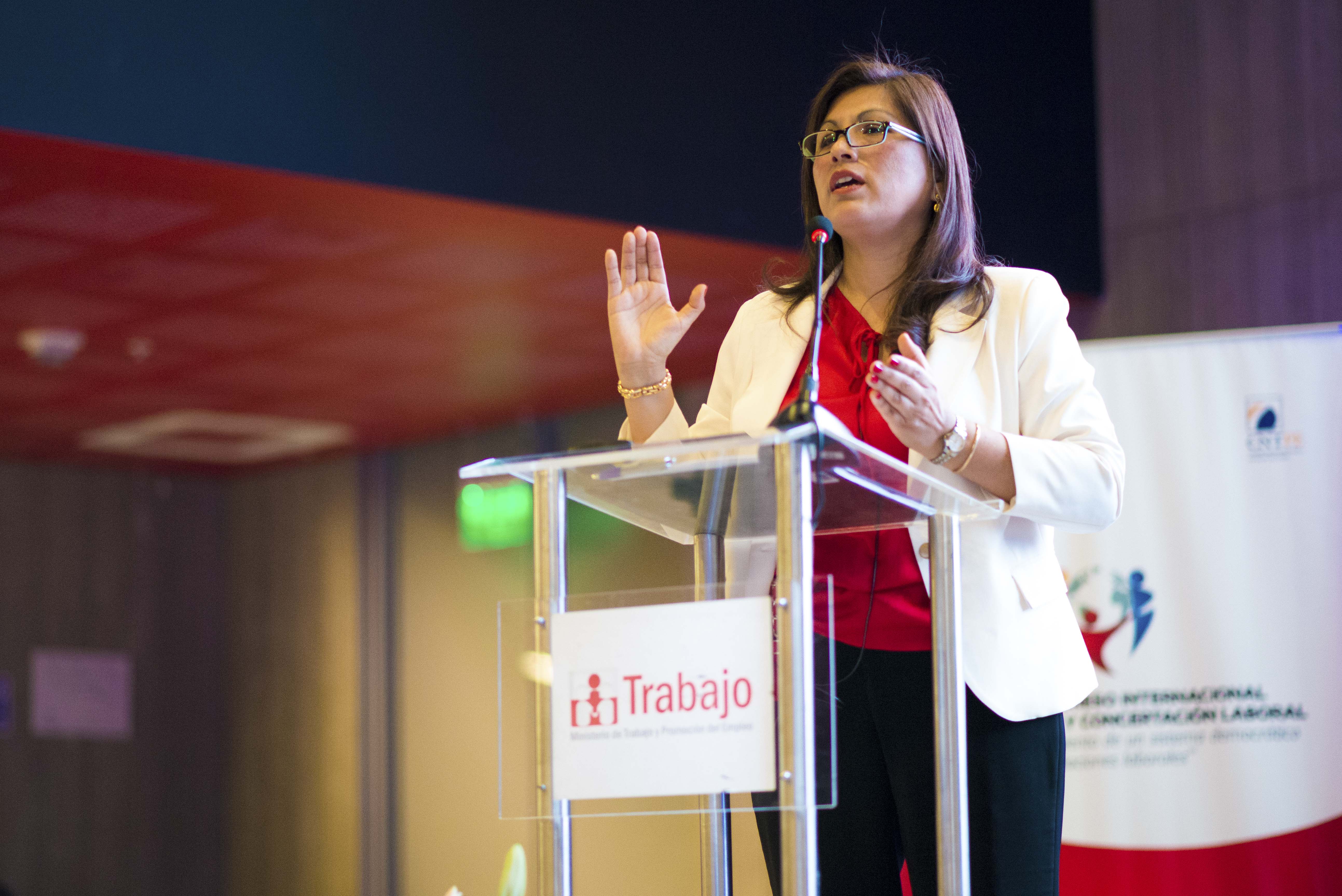 Fotografías institucionales del Segundo Congreso Internacional de Diálogo Social, CNTPE – MTPE 2018
